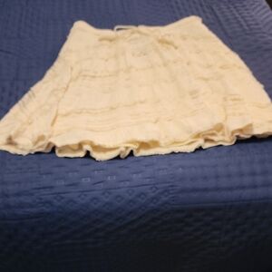 NWT TORRID LACE OVERLAY CREAM SKIRT
